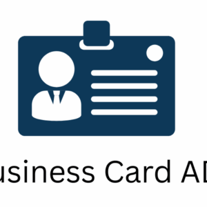 Business Card Ad